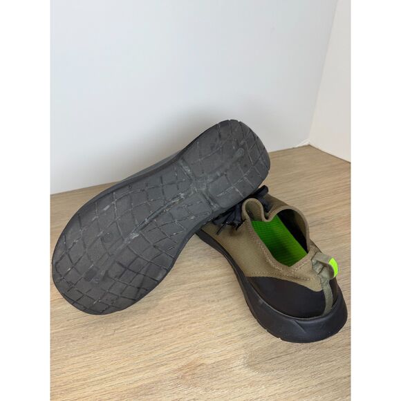 OOFOS OOMG Sport LS Low Shoes Men’s 11.5 Tactical Green Recovery Sneakers Cushio - Picture 7 of 11